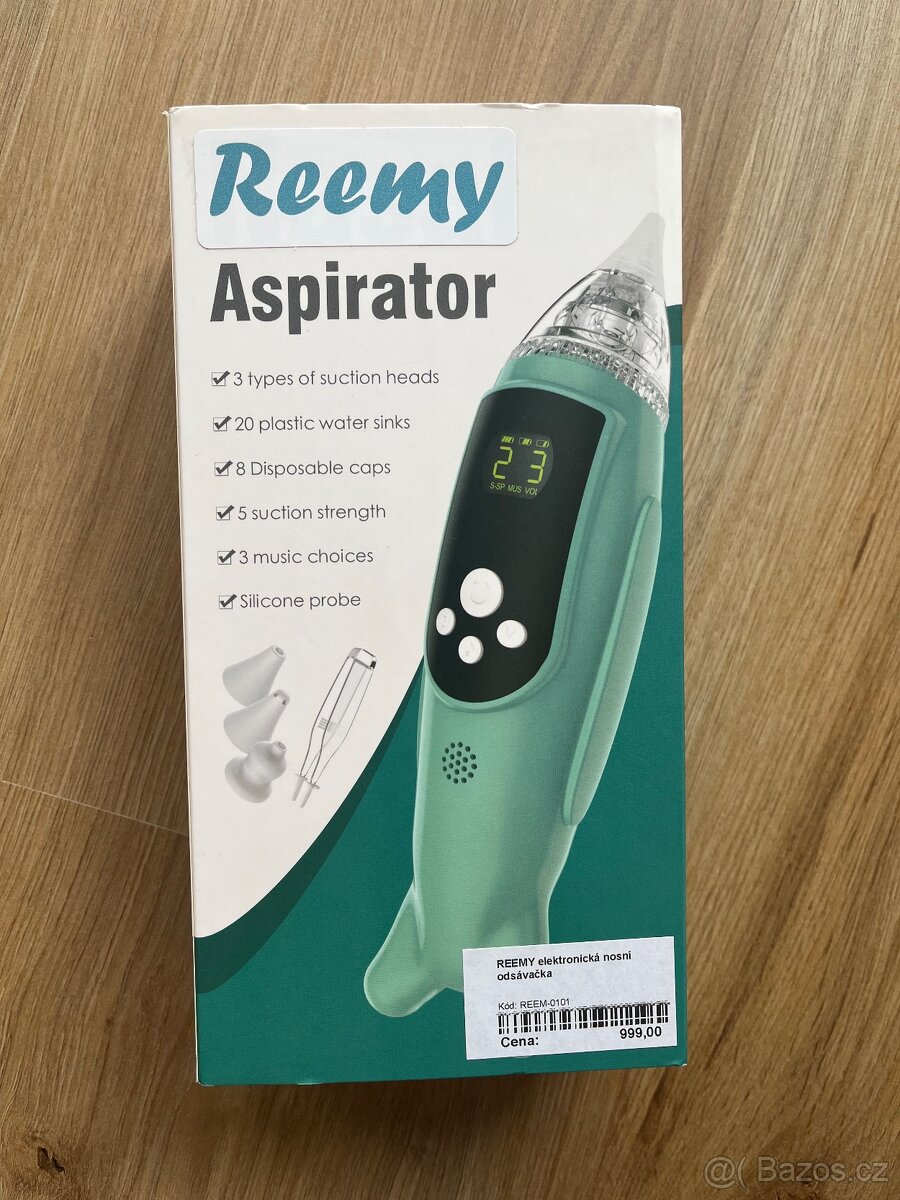 REEMY elektronická nosní odsávačka - 2