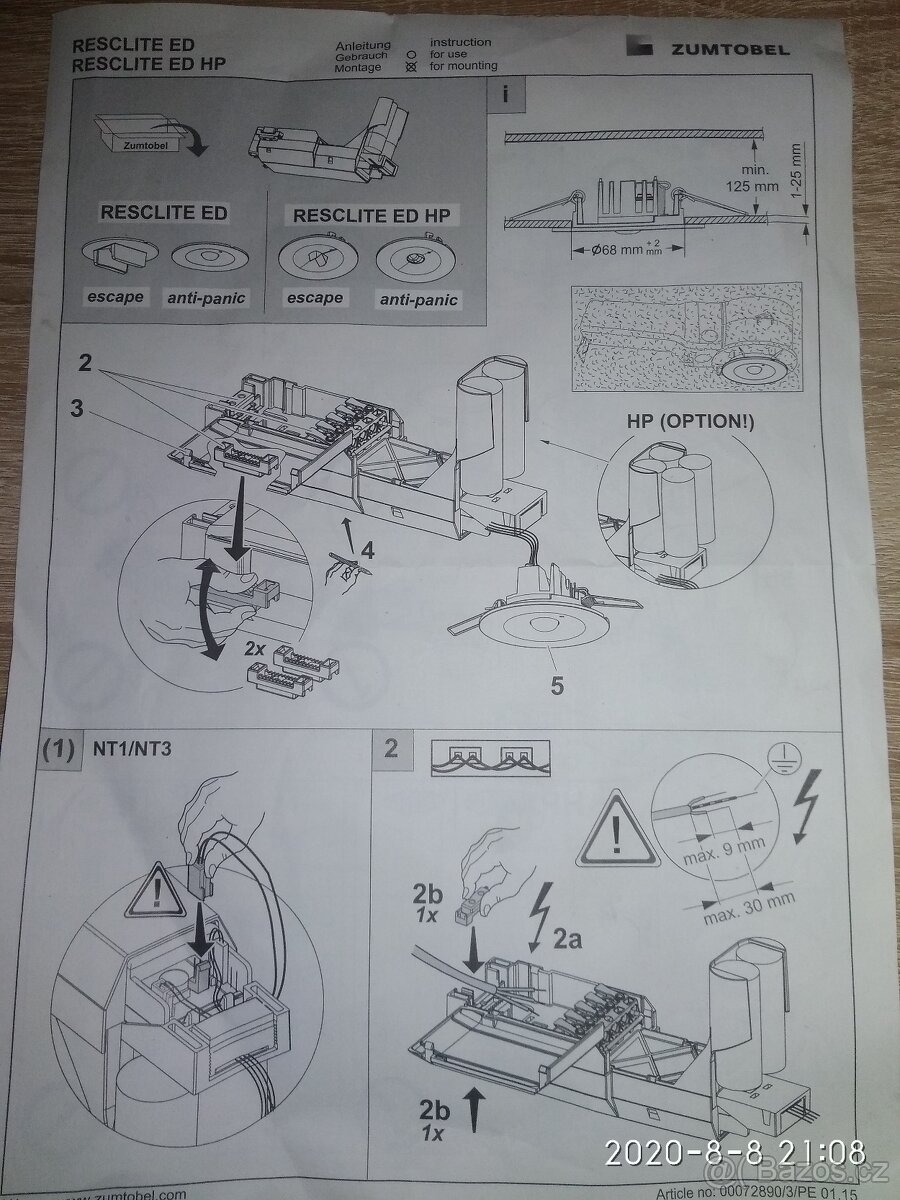 nouzové svitidlo - 2