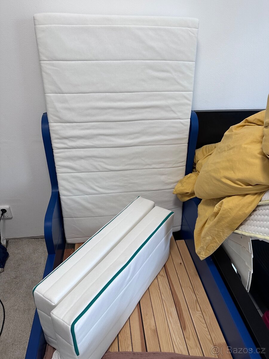 Rostoucí matrace ikea Innerlig, jako nová - 2