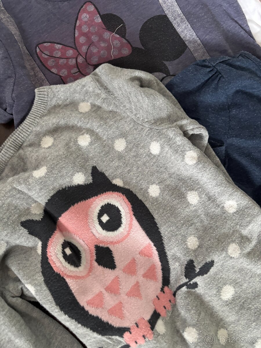 17ks oblečení 110/116 trička pro holčičku - 2