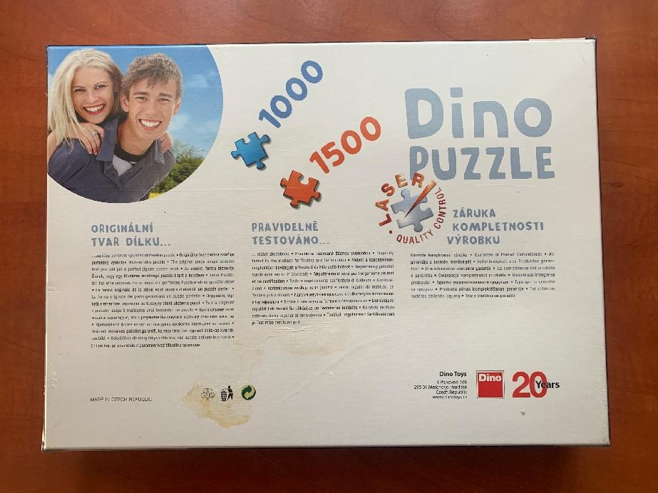 Puzzle Dino 1000 - 2