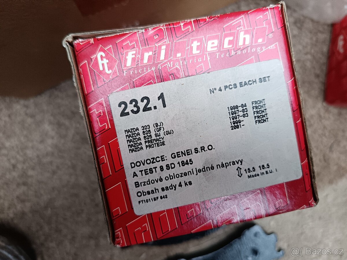 Mazda 323 BJ, Mazda 626 GE, GW, Premacy - 2