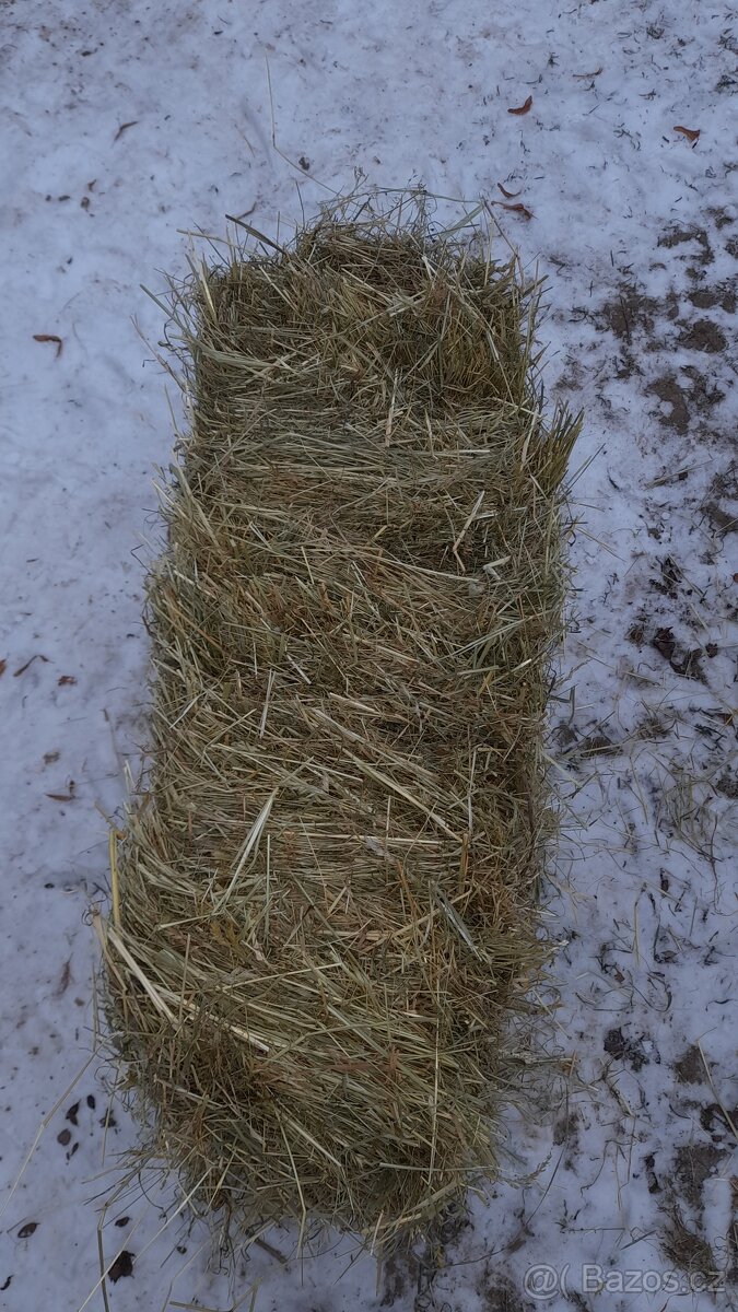 Seno malé balíky - 2