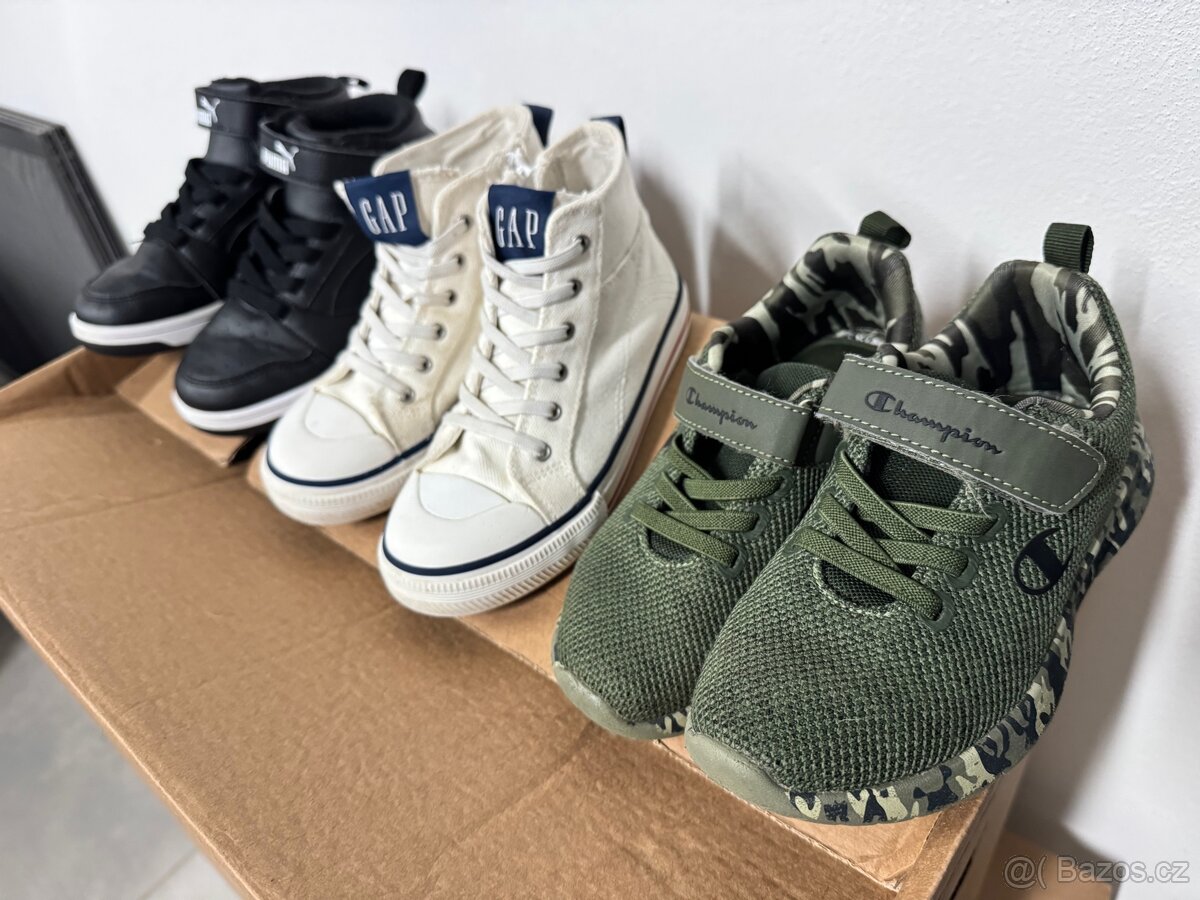 Dětské boty vel. 31 Puma, Gap, Champion - 2
