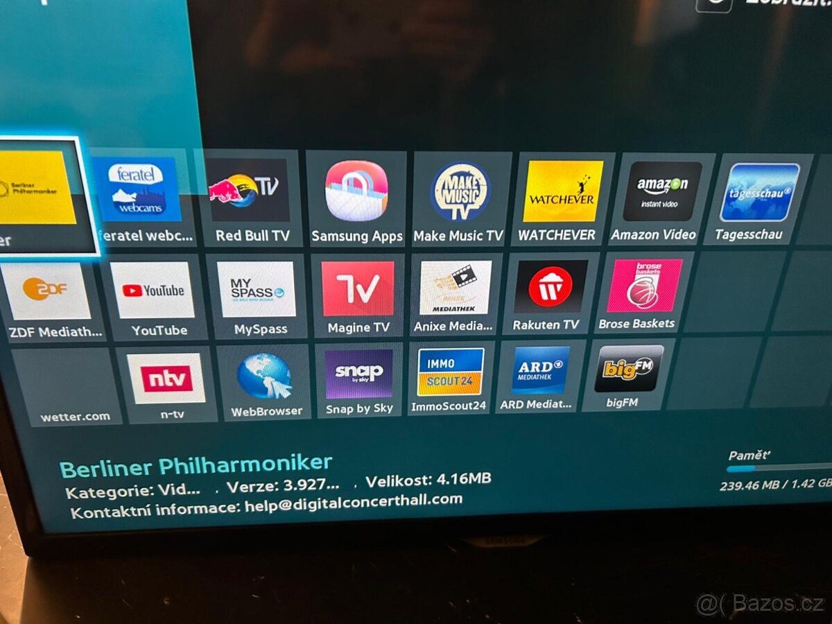 Smart TV Samsung WiFi YouTube Netflix - 2