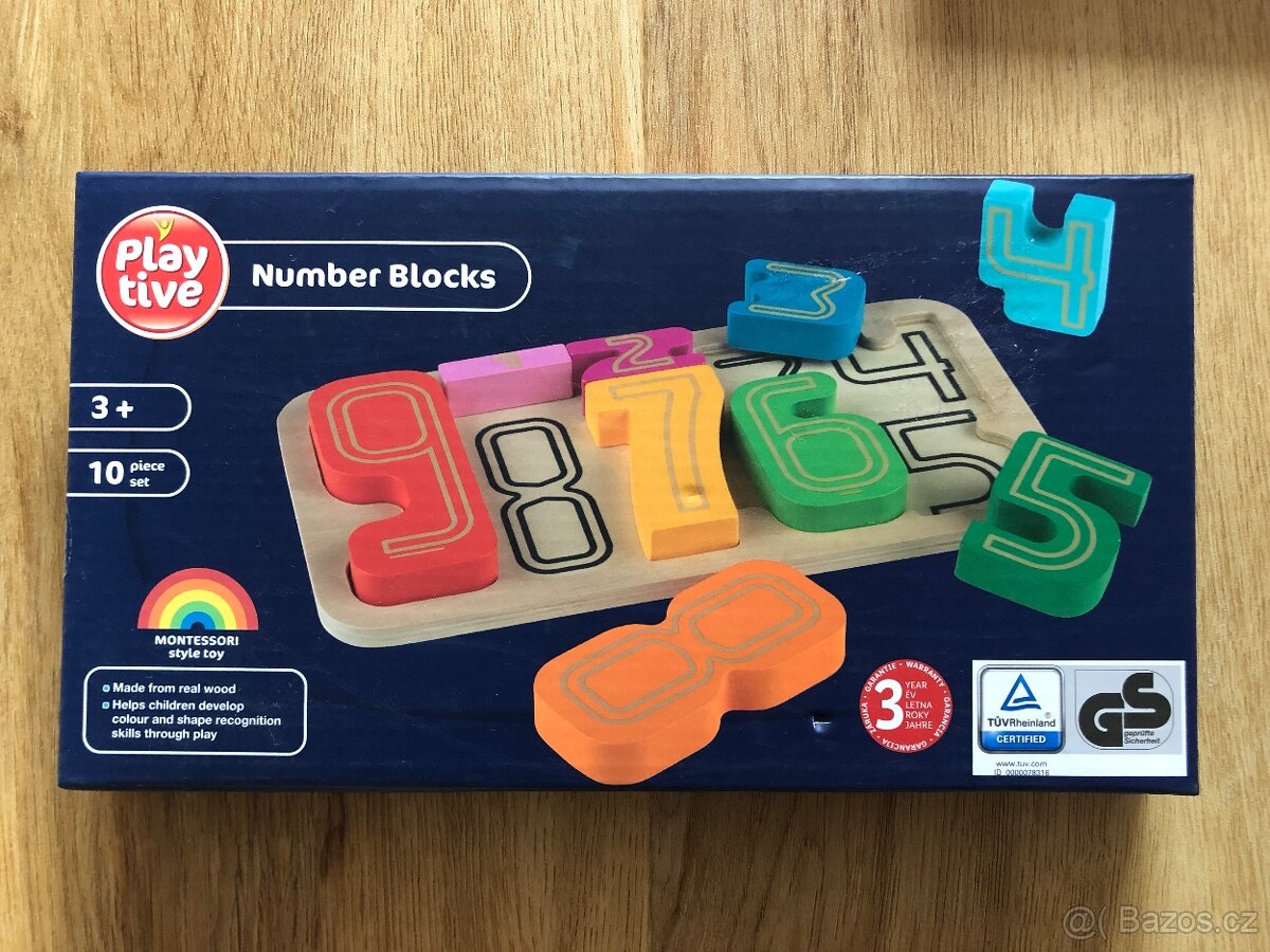 Dětské hry a hračky - dřevěné / montessori - 2