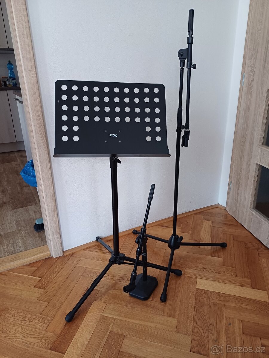 Stojany na mikrofon, notový pult - 2