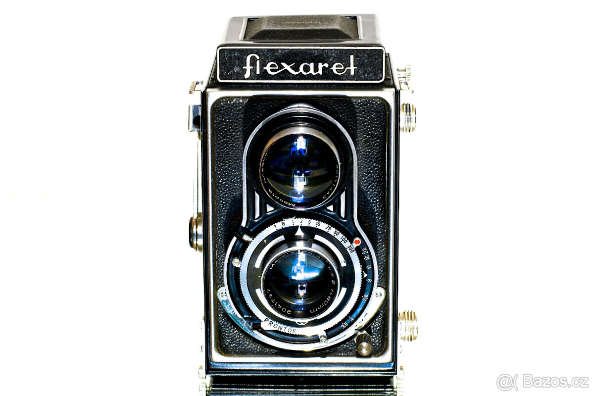 Flexaret III závěrka Prontor-S 1950 Po SERVISU - 2