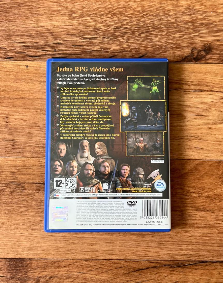 Hra Sony PS2: Pán Prstenů: Třetí Věk - 2