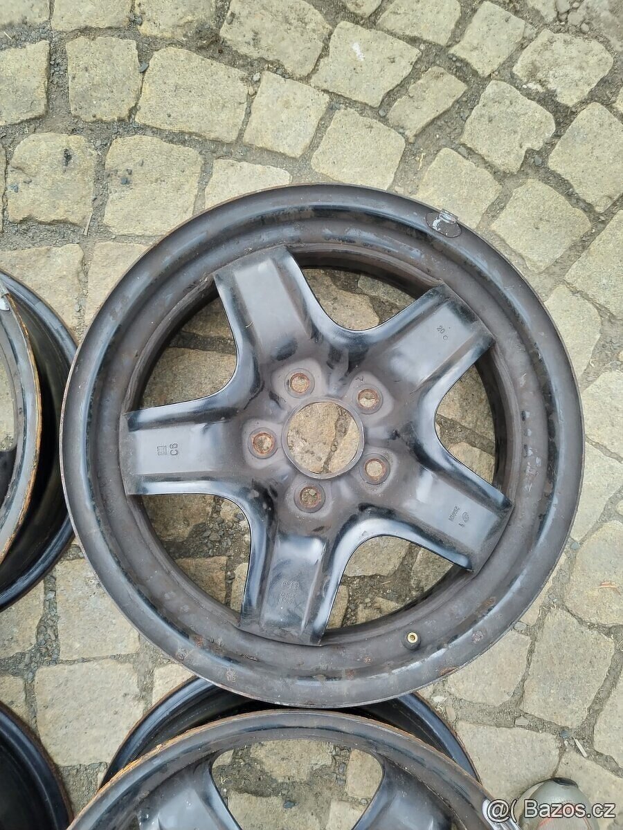 plech.disky 5x110 R16 ET39 OPEL - 2