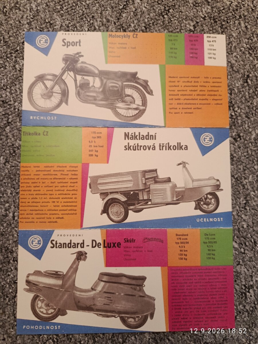 Reklamní prospekt ČZ - 2