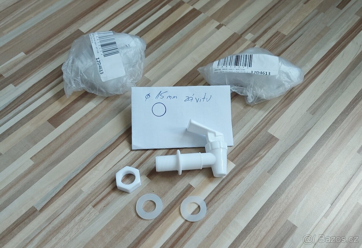 Kohoutek PVC, dávkovač vody ø15mm,TOP. - 2