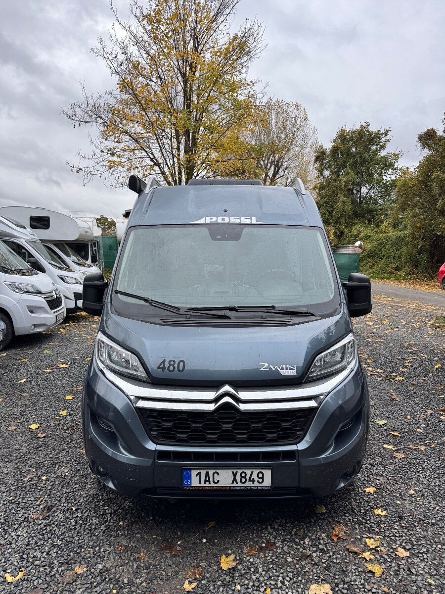 POSSL 2WIN Plus vestavba, 2024, solar, kamera,nosič, markýza - 2