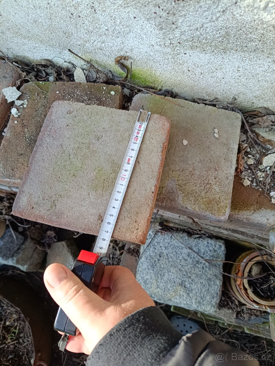 Dlažba pálená cihla ( půdovka - 2