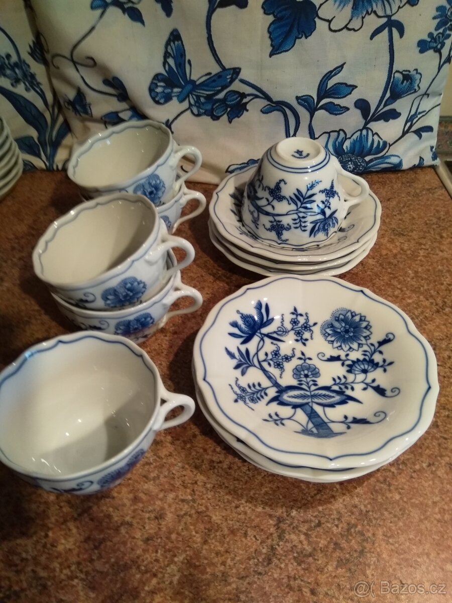 Cibulák - sada 6x šálek + podšálek - 2