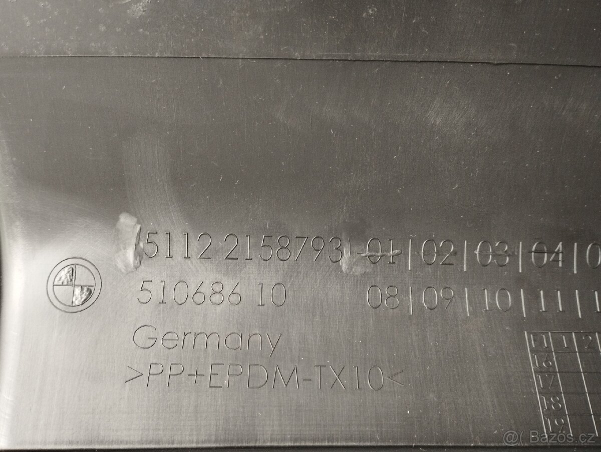 BMW E92 zadní difuzor originál - 2