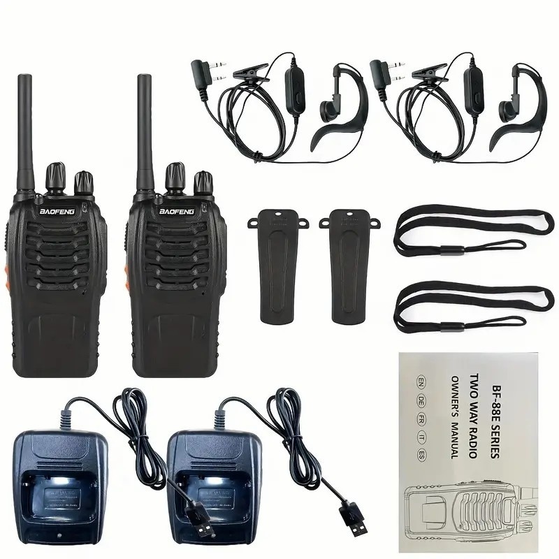 Vysílačka Nové zboží, sada 2 ks, komplet s příslušenstvím. - 2