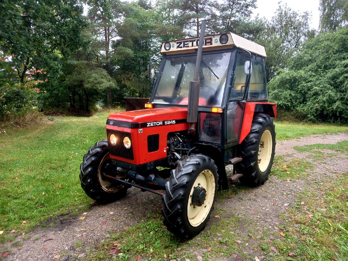Zetor 5245, 1.majitel, platné tp, původní stav - 2