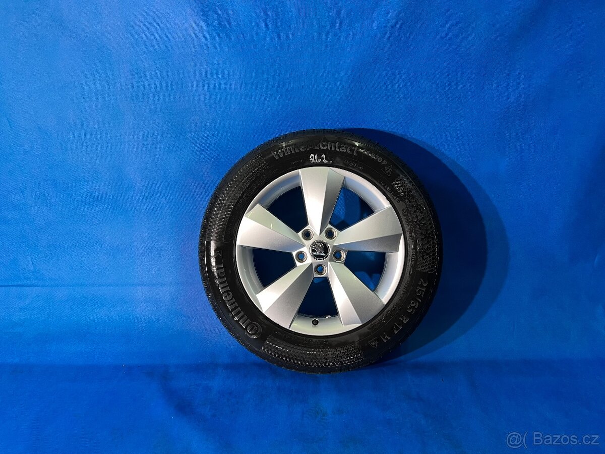 zimní ALU kola Škoda Kodiaq 215/65/R17 Continental - 2