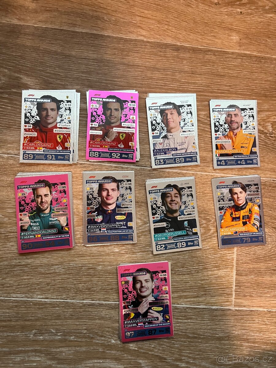 F1 Turbo attax 2024 - 2