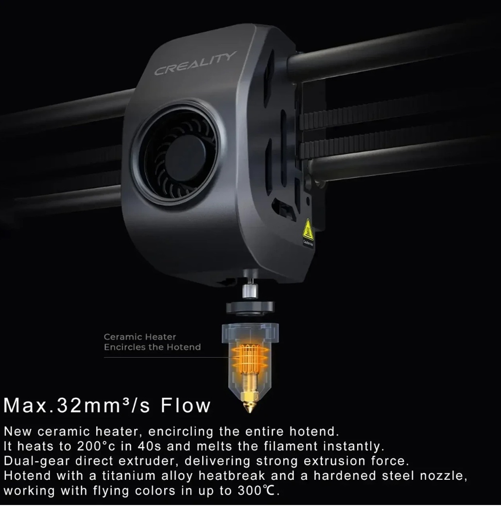 Creality K1 Max – AI High-Speed 3D tiskárna - 2