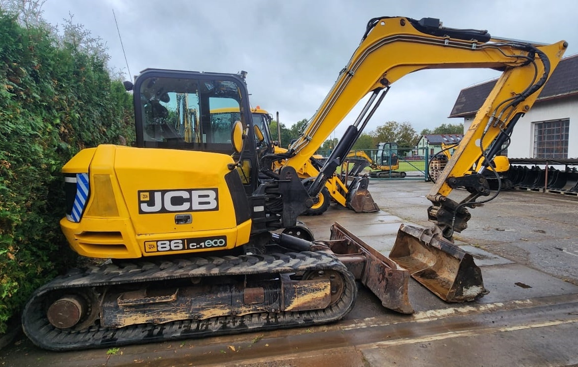 Prodám/pronajmu JCB 86C - 2 hydr. okruhy, A/C, hydr.svahovka - 2