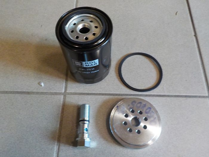 Sada přestavby olejového čističe na Zetor - 2