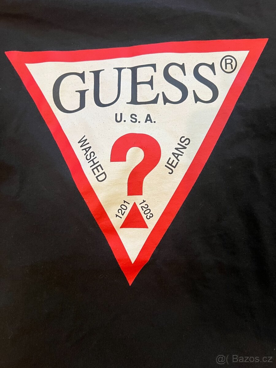 GUESS pánské tričko – logo – Slim Fit – vel. L - 2