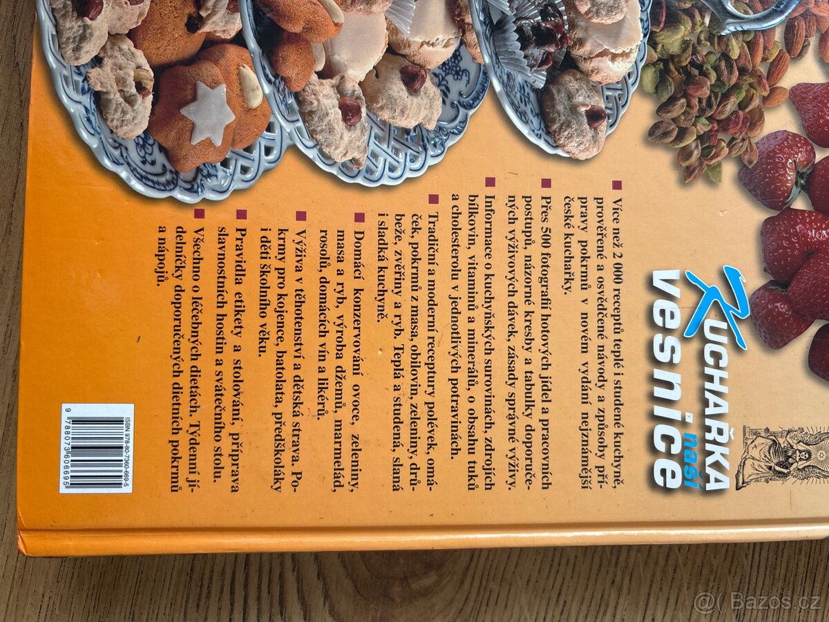 Kuchařka naší vesnice - velmi dobrý stav - 2