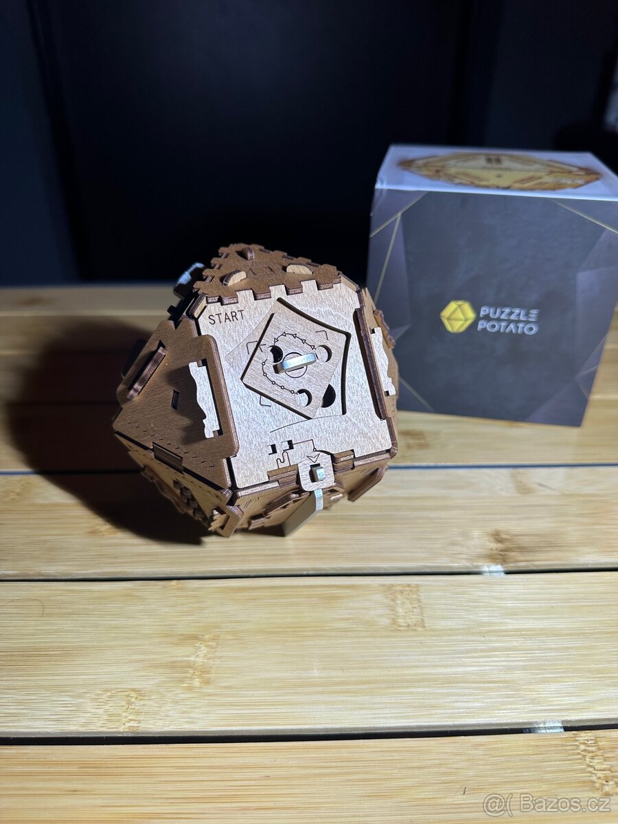 Puzzle box kámen mudrců kovový - 2