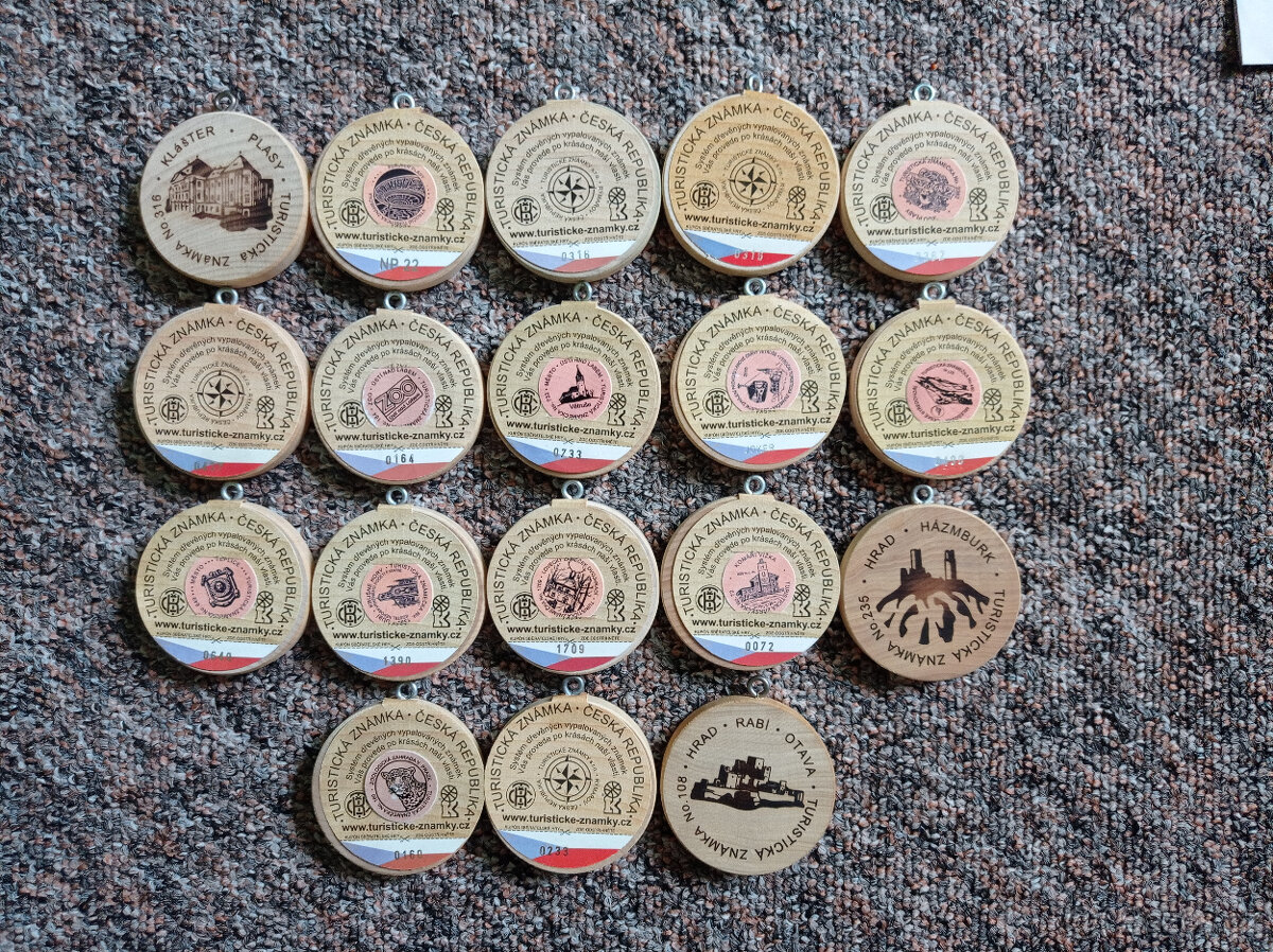 Turistické známky - 2