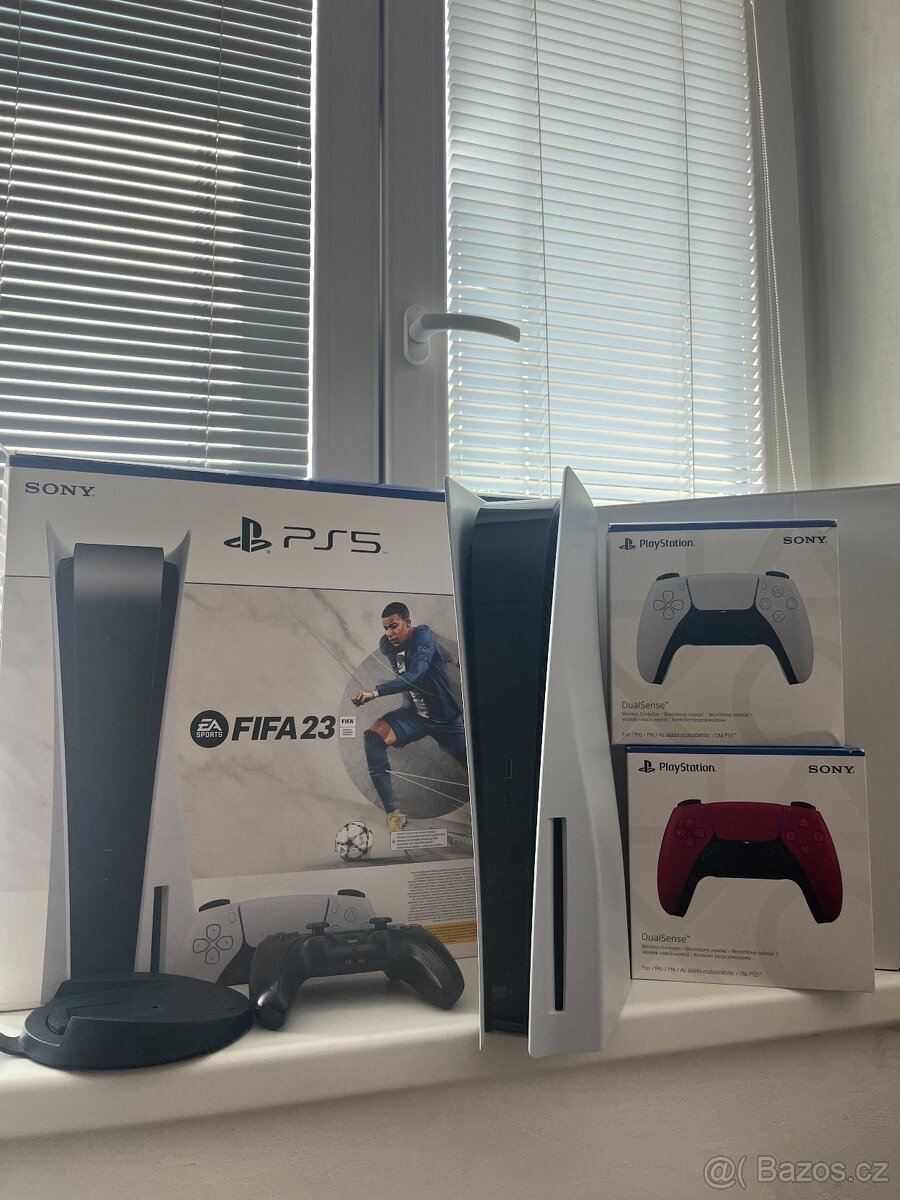 PS5 S MECHANIKOU + DVA OVLADAČE - 2