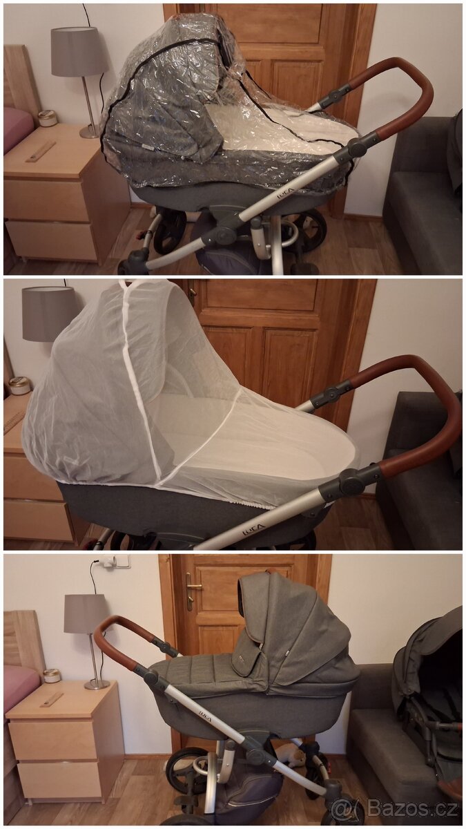 Kočárek Bebetto Luca 2v1 - 2