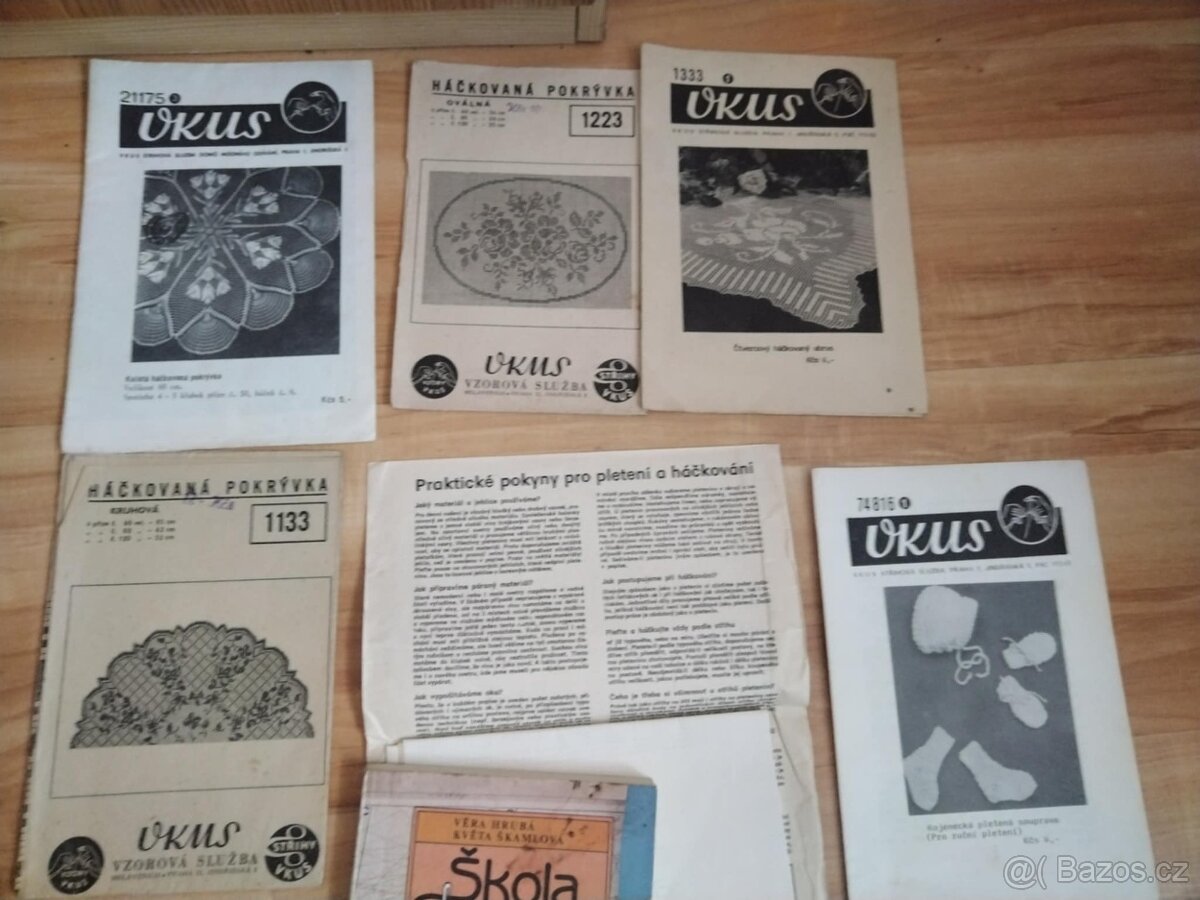 Vzory a návody na háčkování deček atd. - 2