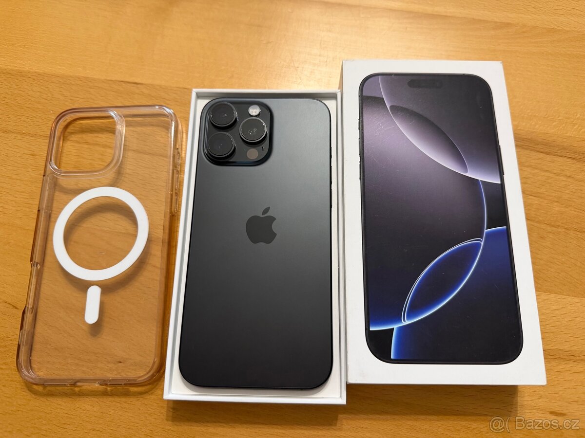 iphone 16 pro max 256gb Titanium Black-ZÁRUKA - 2