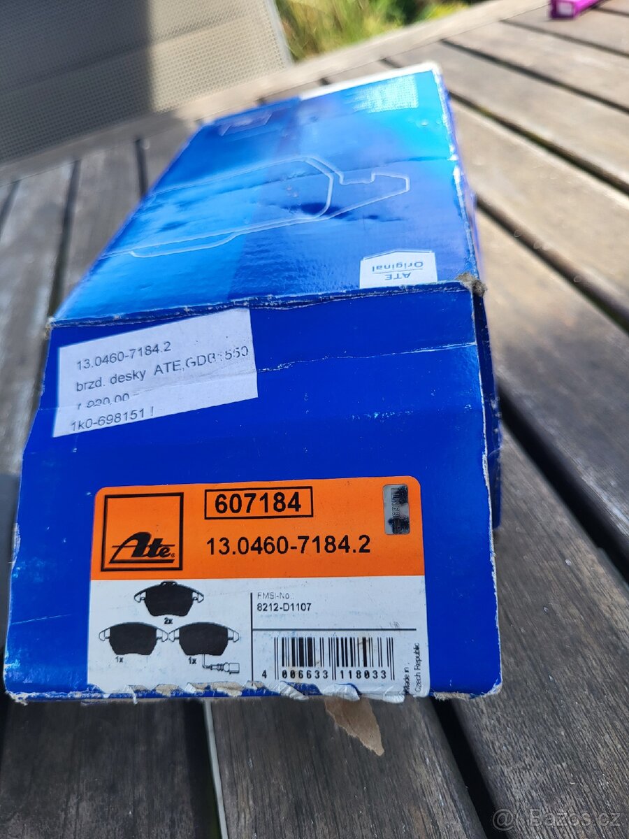 Brzdové desky Octavia 2 přední NOVÉ - 2