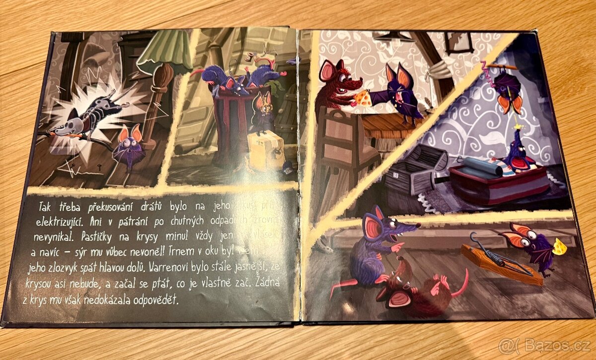 Detaka kniha Netopyr Warren - 2