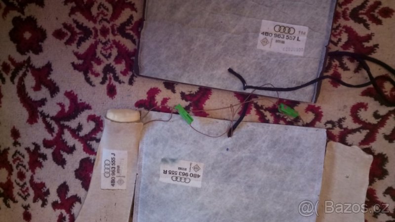 Výhřev do předních sedadel audi A6 C5 - 2