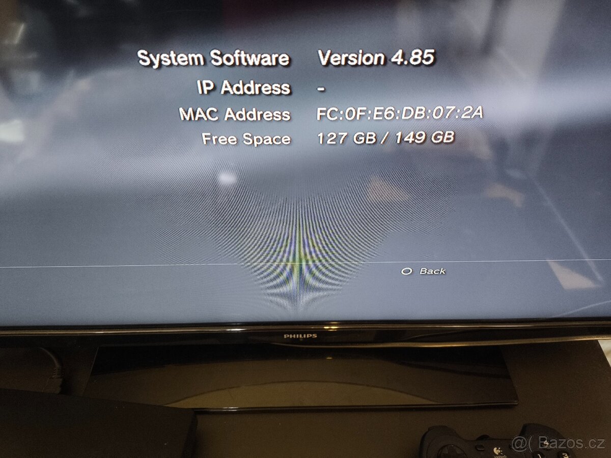 Playstation 3 Slim + hra NHL15 a dratovy ovladač - 2