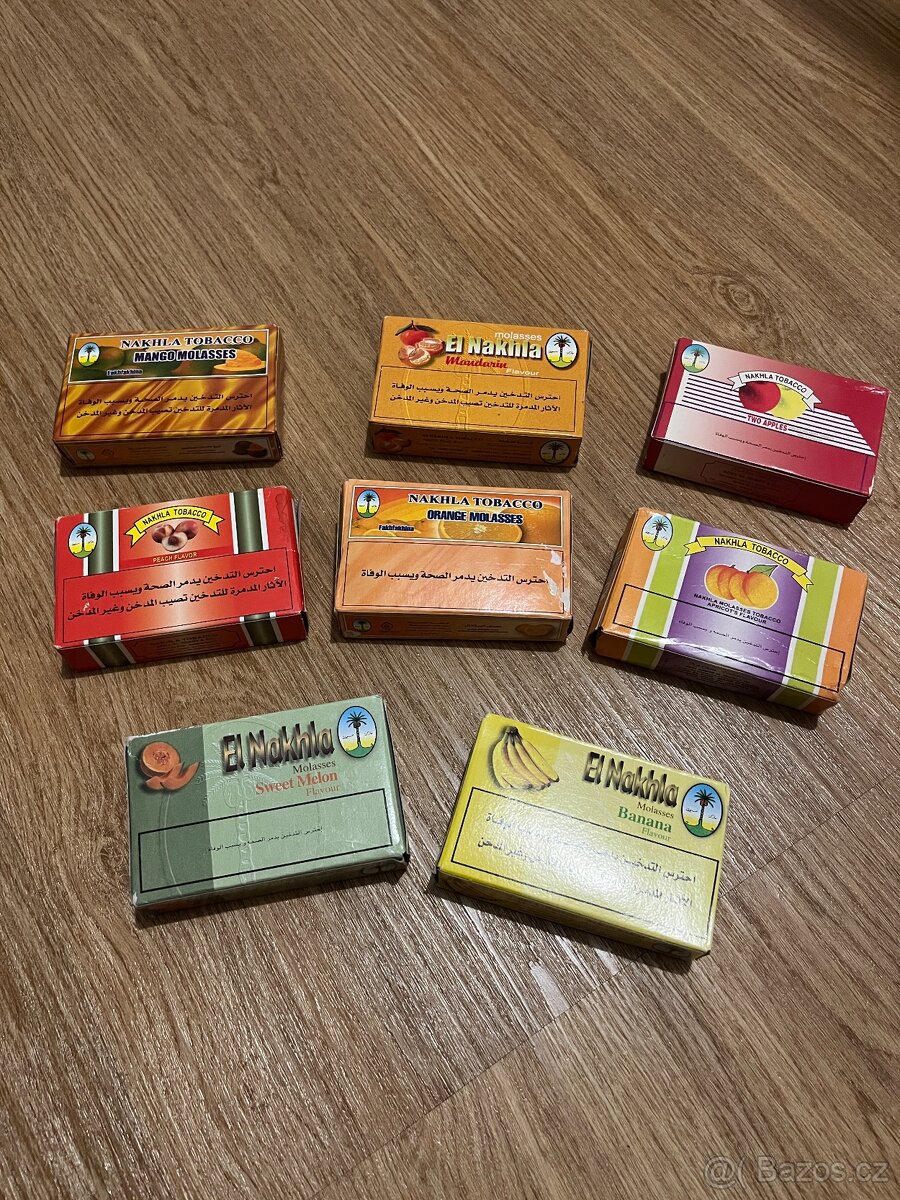 Vodní dýmka s tabáky a příslušenstvím - 2