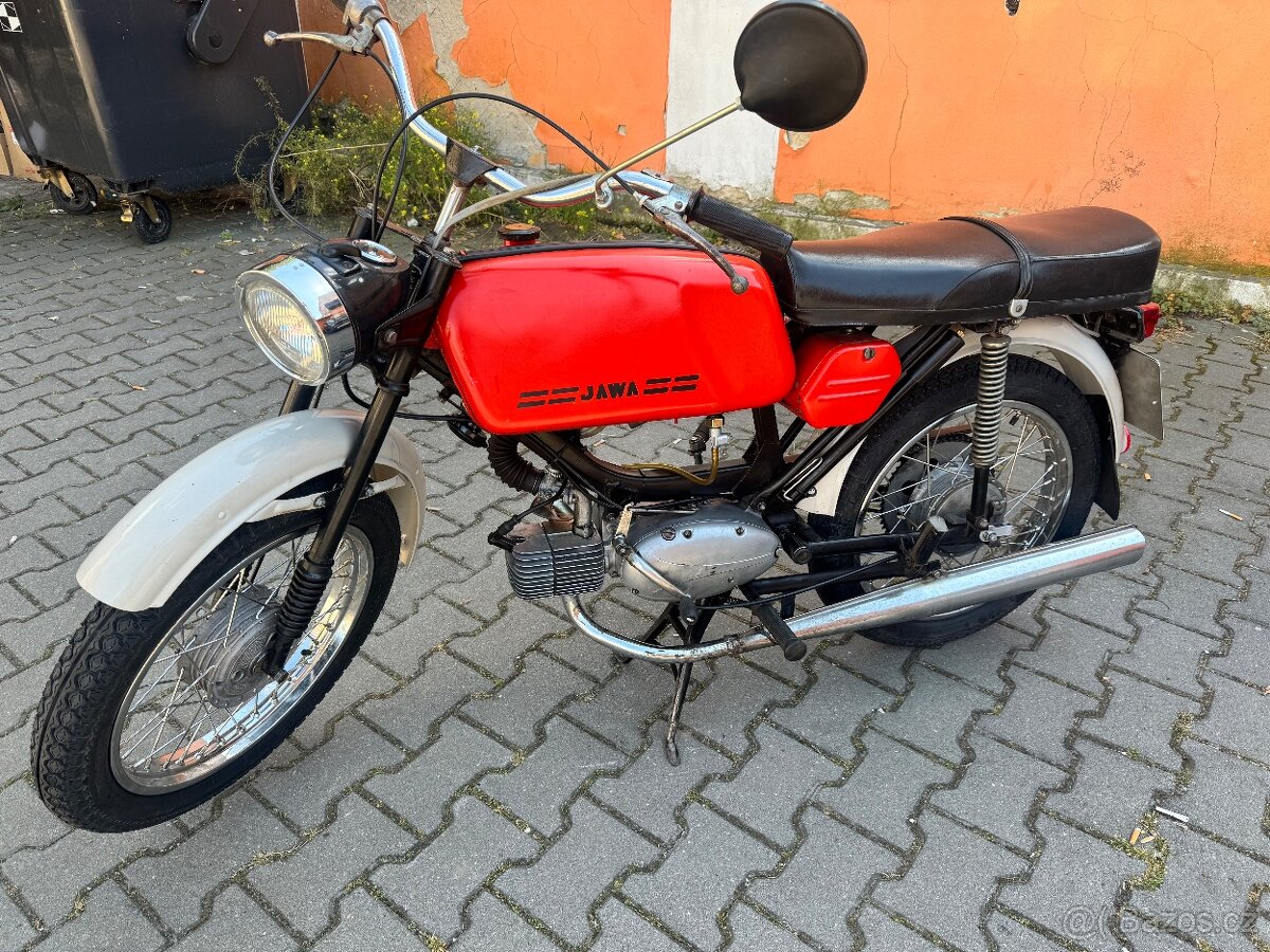 jawa 50 mustang  CZ doklady - 2