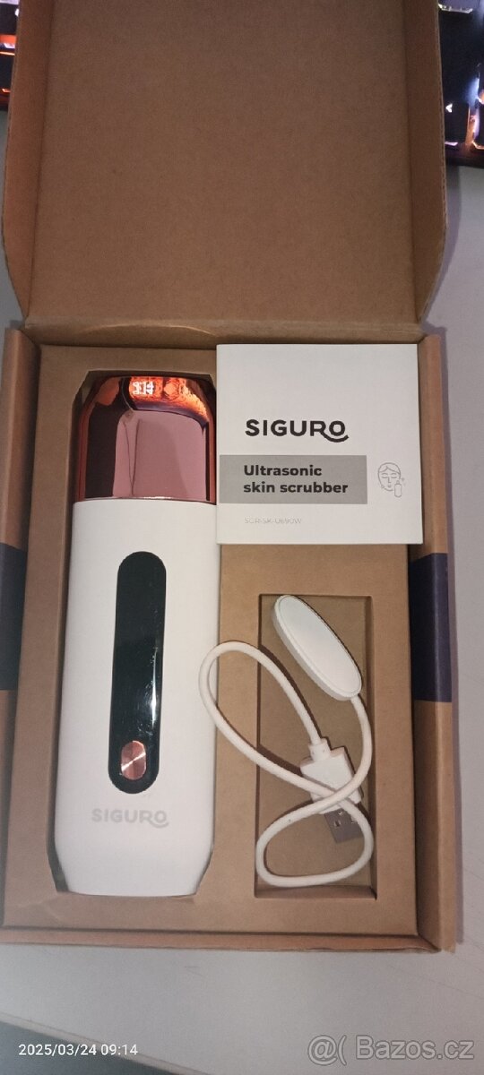 Ultrazvuková špachtle Siguro SK-U690W Pure Beauty - 2