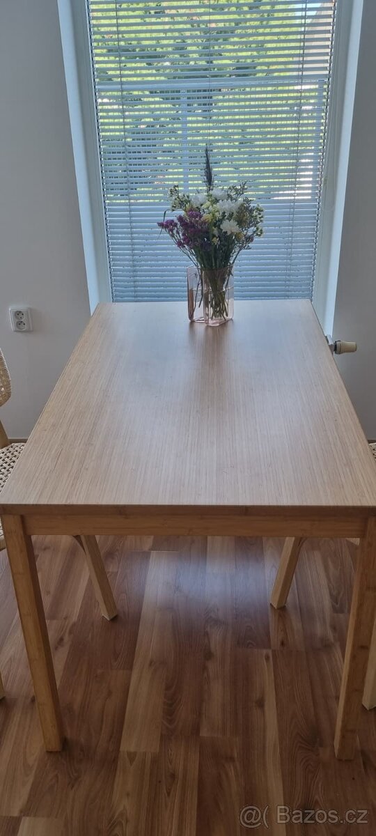 Prodám jídelní stůl a židle IKEA VOXLÖV - 2