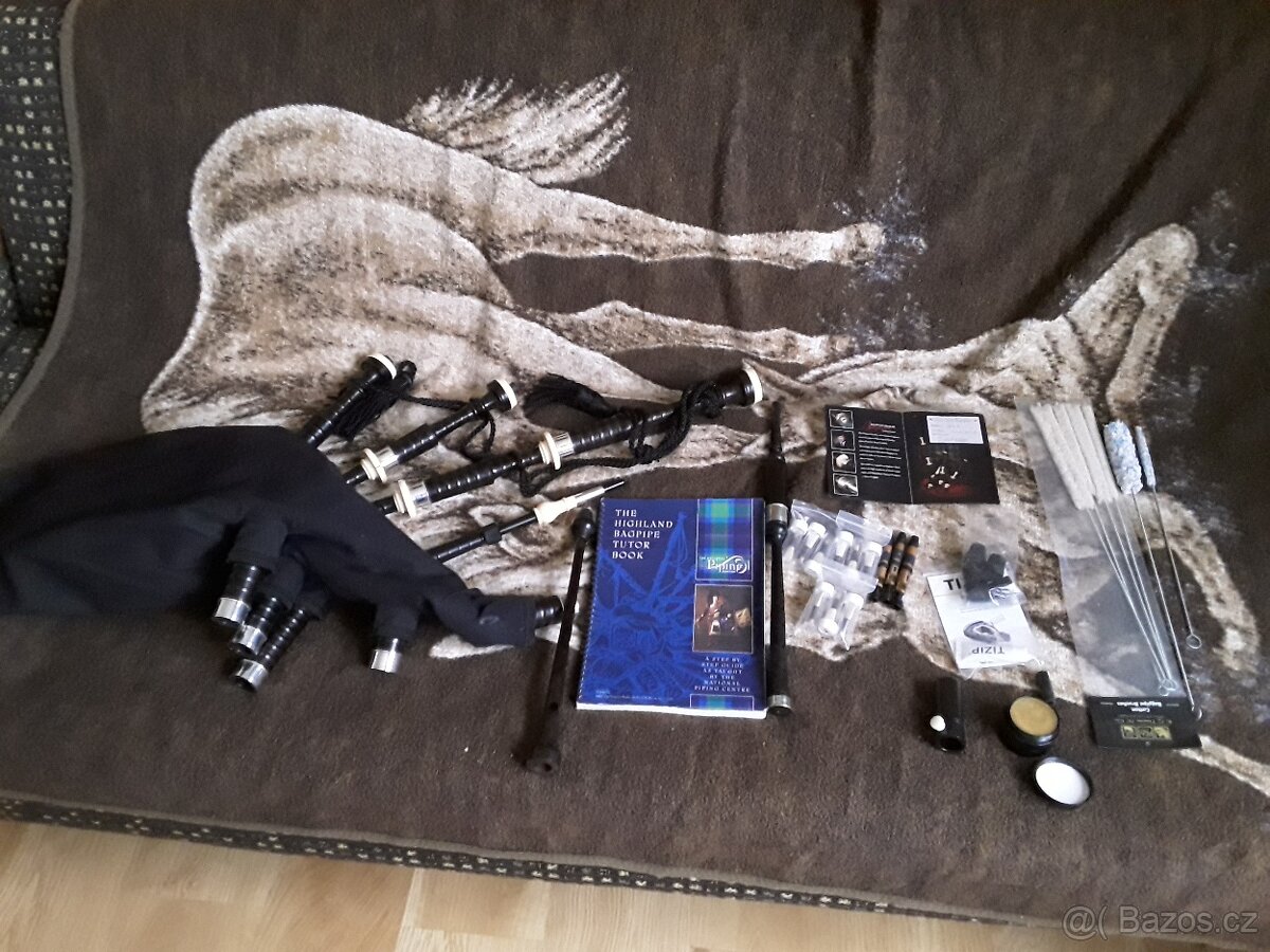 Zánovní velké skotské dudy - 2