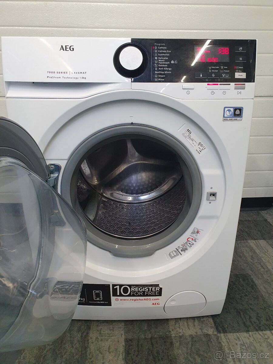 Kombinace pračka se sušičkou AEG L7WBE69S - 2