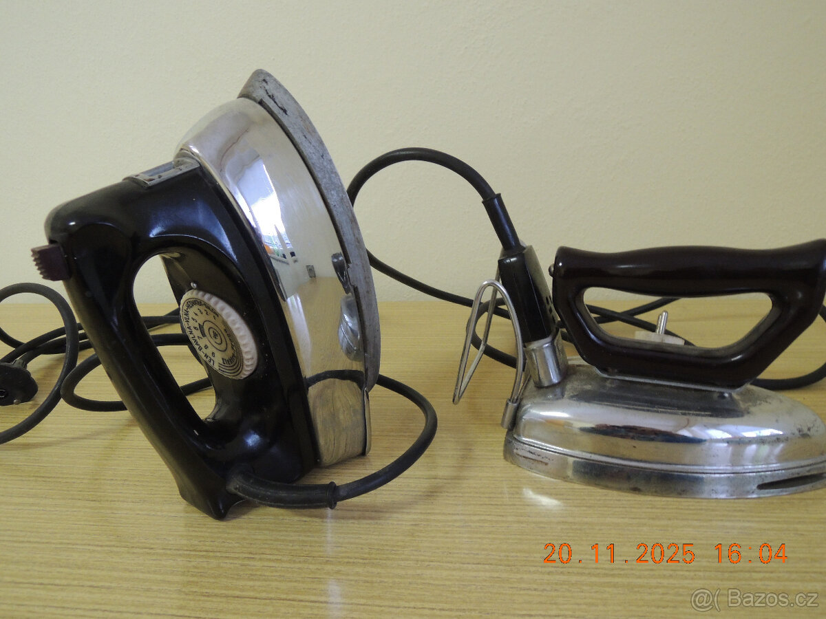 Staré žehličky - 2