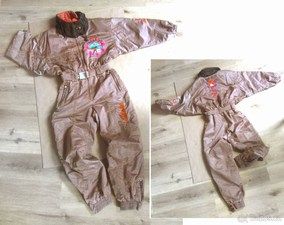 Vintage 90s skvělá dámská kombinéza Aloha Hawaii - 2