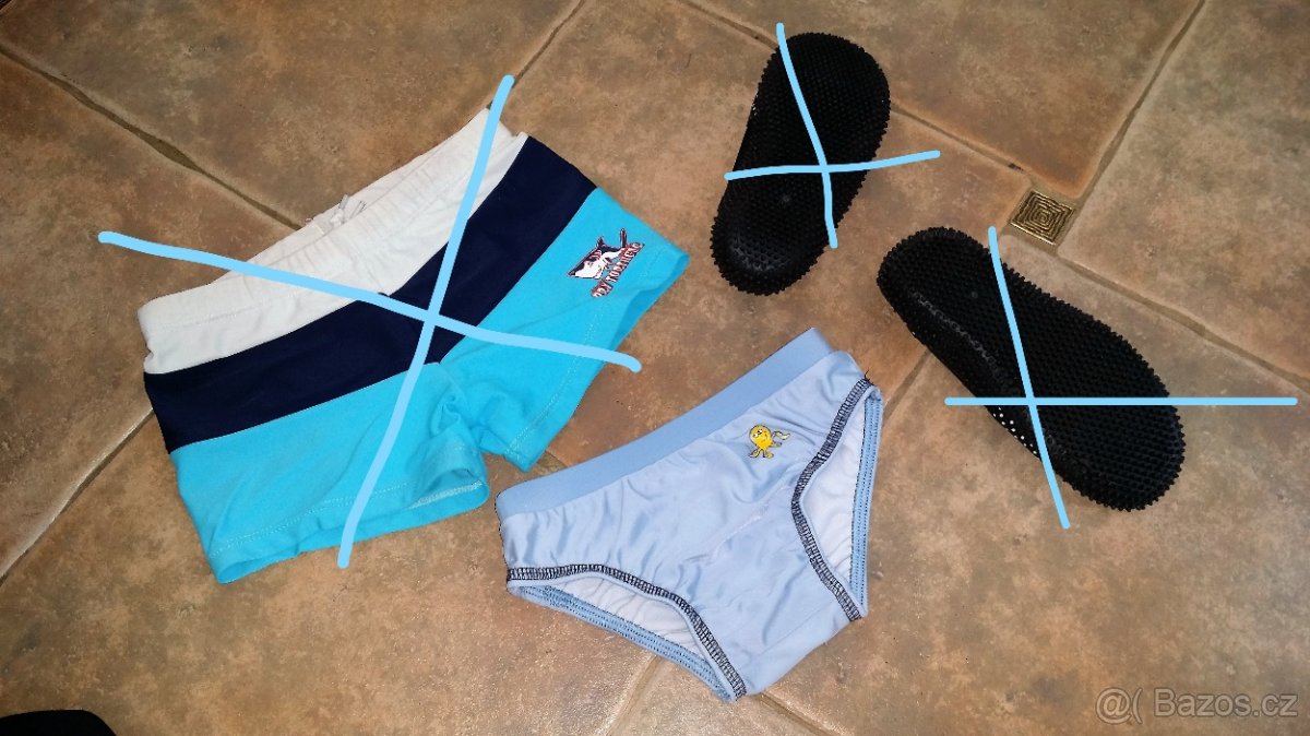 plavky vel. 86,kloboučky,kšiltovka Disney - 2