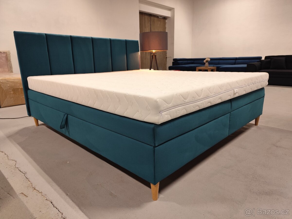 Luxusní postel 180x200cm - NOVÁ - Přivezu - 2