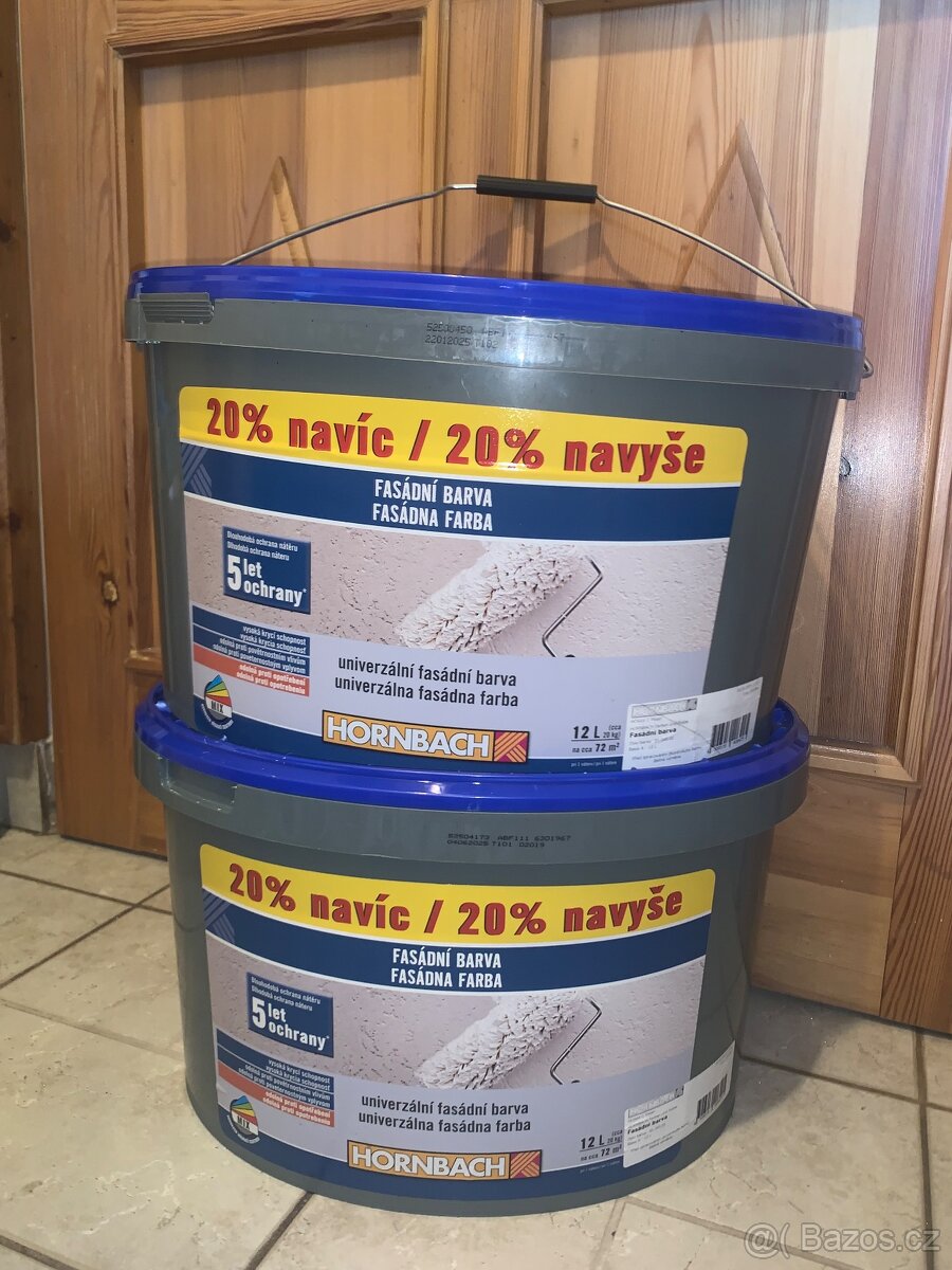 Fasádní barva na celý dům - béžová - 2